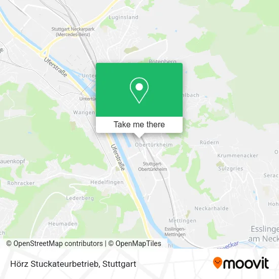 Карта Hörz Stuckateurbetrieb
