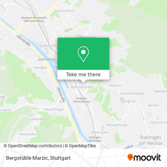 Bergstüble Marzic map