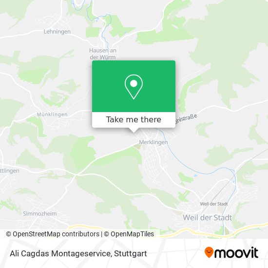 Ali Cagdas Montageservice map