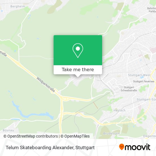 Telum Skateboarding Alexander map