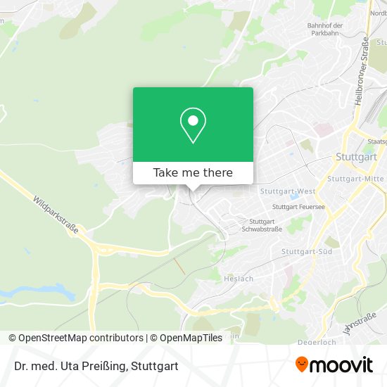 Карта Dr. med. Uta Preißing