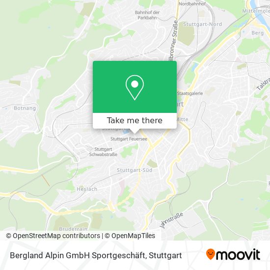 Карта Bergland Alpin GmbH Sportgeschäft