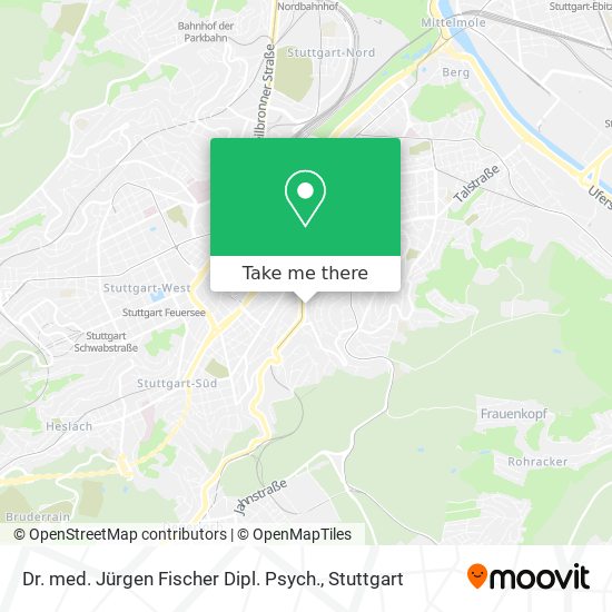 Dr. med. Jürgen Fischer Dipl. Psych. map