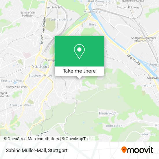 Sabine Müller-Mall map