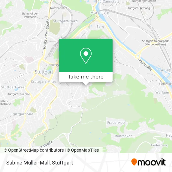Карта Sabine Müller-Mall