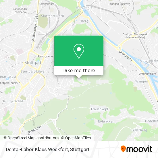Карта Dental-Labor Klaus Weckfort