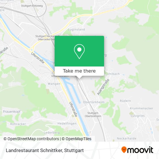 Landrestaurant Schnittker map