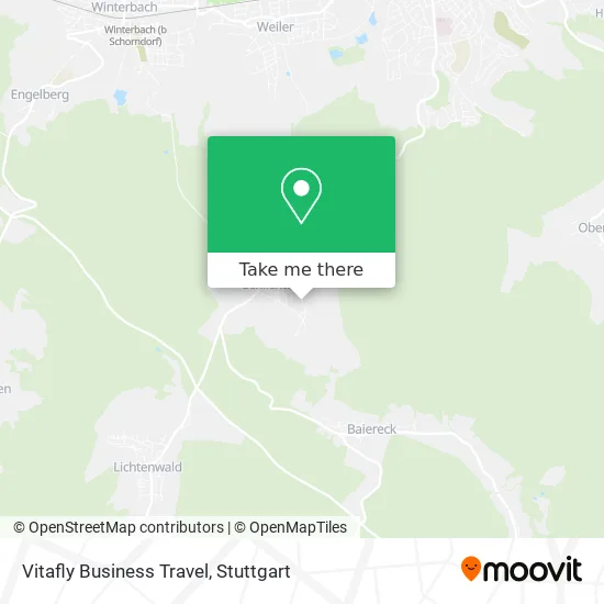 Карта Vitafly Business Travel