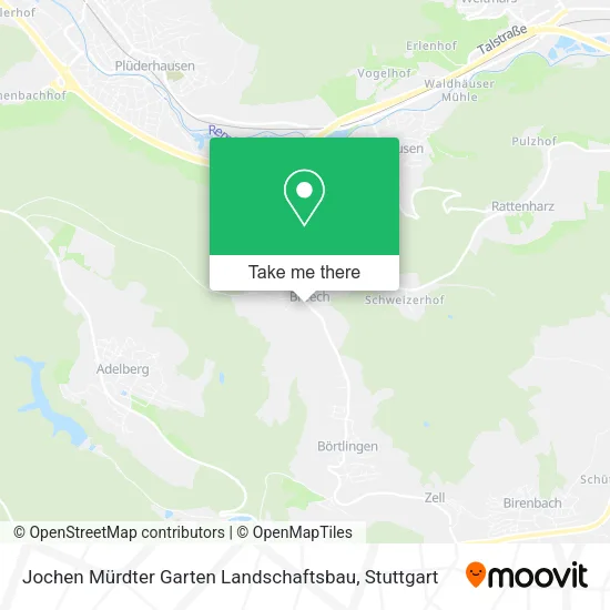 Карта Jochen Mürdter Garten Landschaftsbau