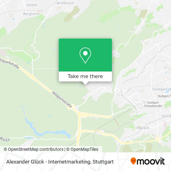 Alexander Glück - Internetmarketing map