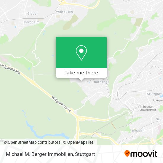 Michael M. Berger Immobilien map