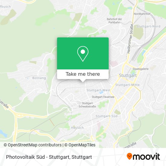 Photovoltaik Süd - Stuttgart map