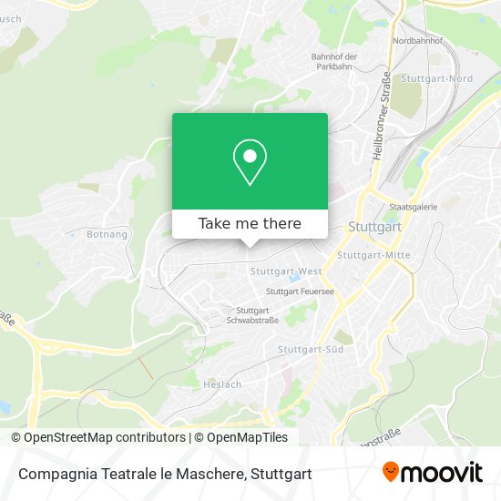 Compagnia Teatrale le Maschere map