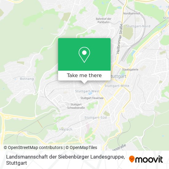 Landsmannschaft der Siebenbürger Landesgruppe map