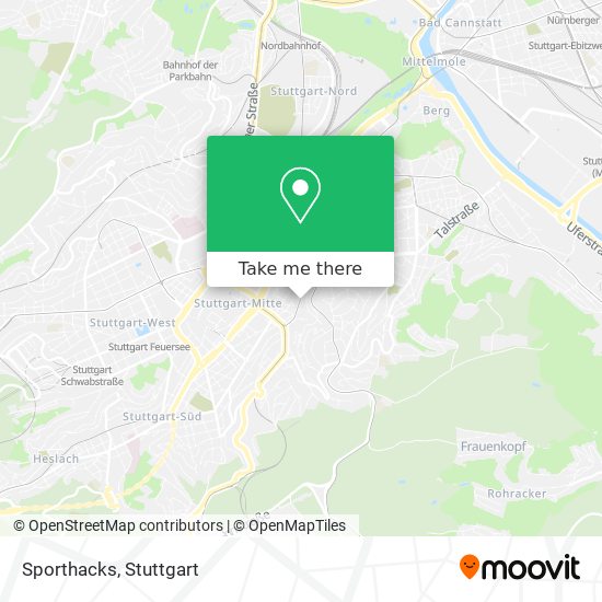 Sporthacks map