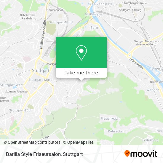Barilla Style Friseursalon map