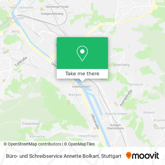 Карта Büro- und Schreibservice Annette Bolkart
