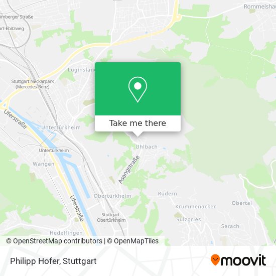 Philipp Hofer map