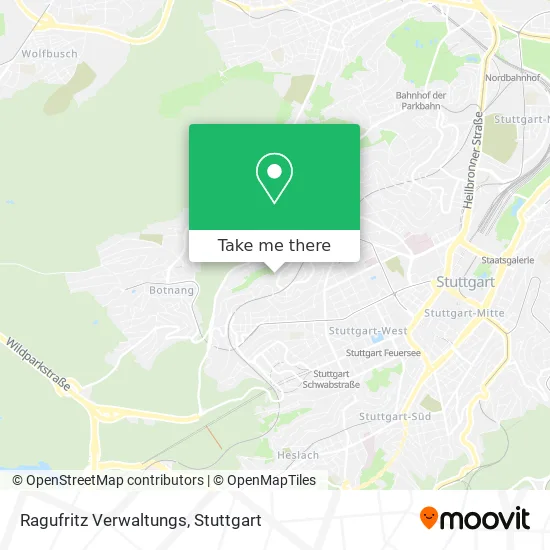 Карта Ragufritz Verwaltungs