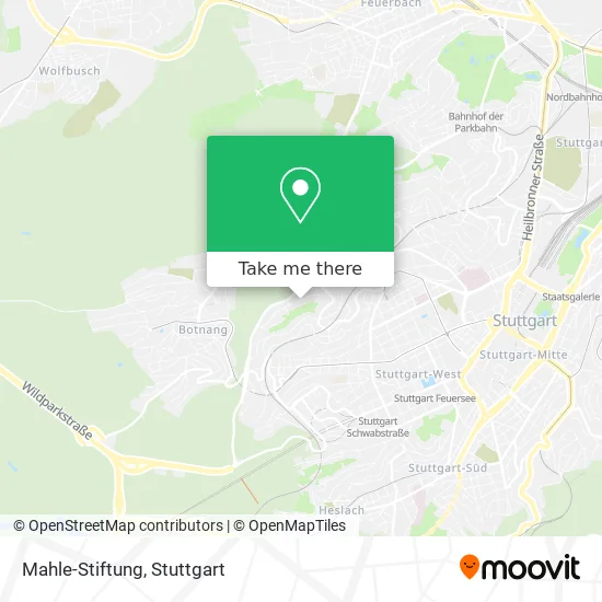 Карта Mahle-Stiftung