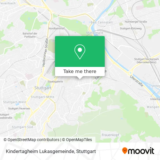 Карта Kindertagheim Lukasgemeinde