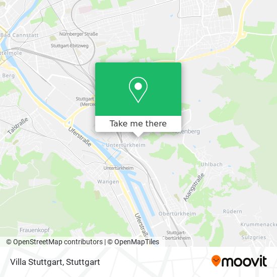 Карта Villa Stuttgart