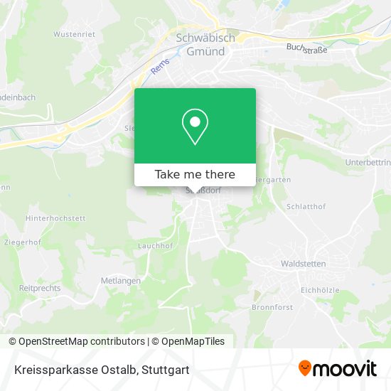 Kreissparkasse Ostalb map