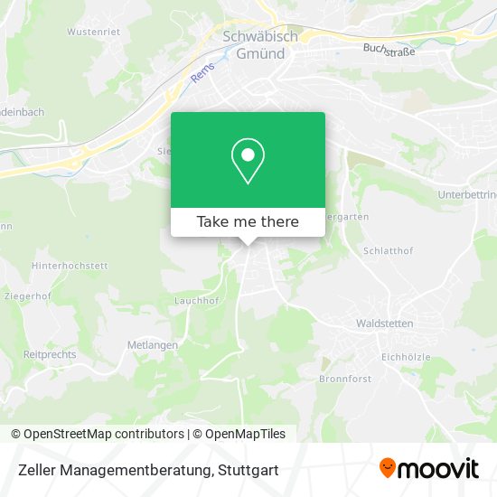 Карта Zeller Managementberatung