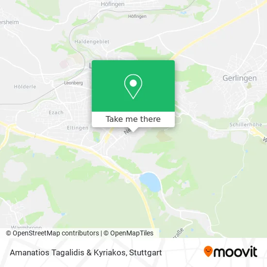 Карта Amanatios Tagalidis & Kyriakos