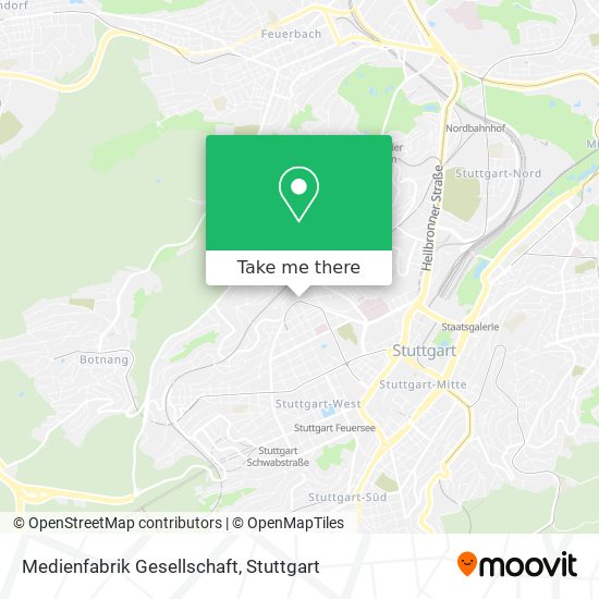 Medienfabrik Gesellschaft map