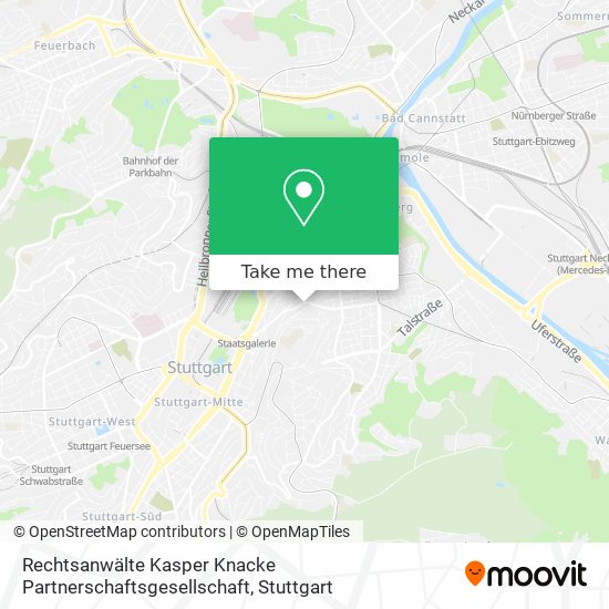 Rechtsanwälte Kasper Knacke Partnerschaftsgesellschaft map