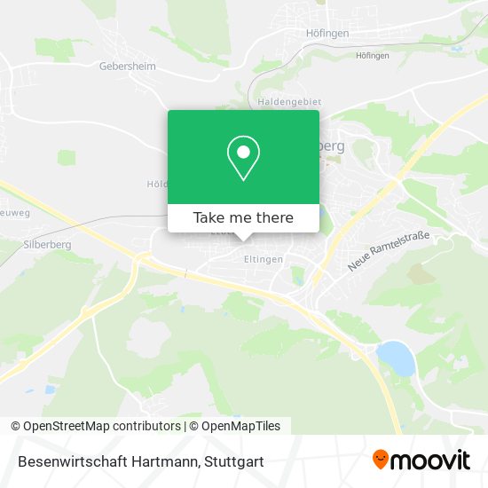 Besenwirtschaft Hartmann map