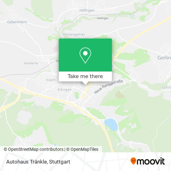 Карта Autohaus Tränkle