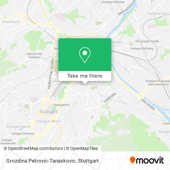 Grozdina Petrovic-Tanaskovic map