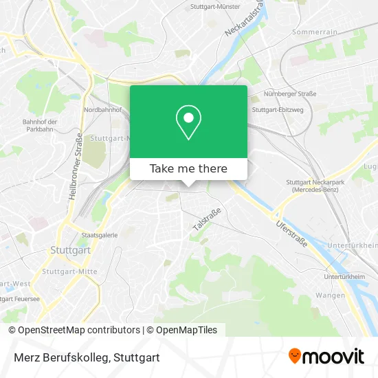 Карта Merz Berufskolleg