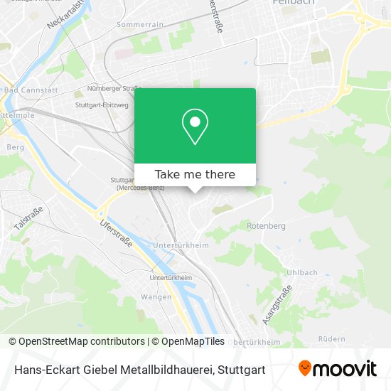 Hans-Eckart Giebel Metallbildhauerei map