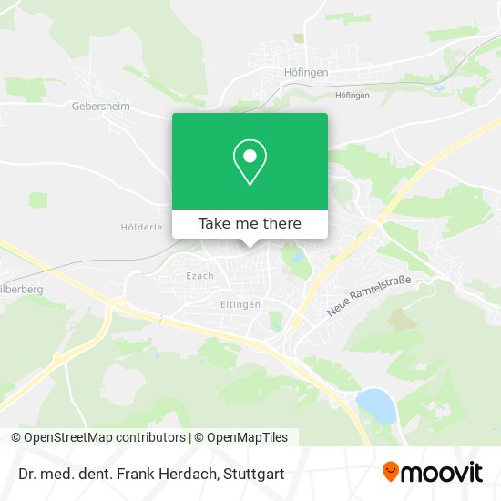 Dr. med. dent. Frank Herdach map