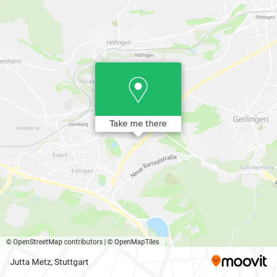 Jutta Metz map