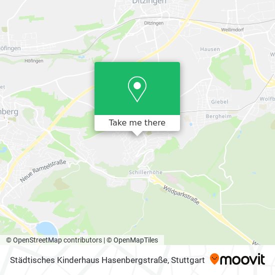 Städtisches Kinderhaus Hasenbergstraße map