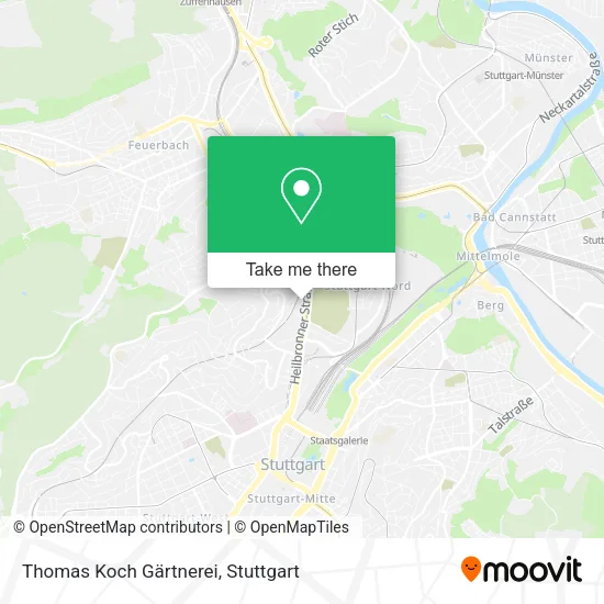 Карта Thomas Koch Gärtnerei