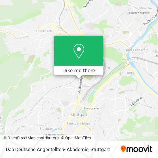 Карта Daa Deutsche Angestellten- Akademie