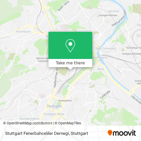 Карта Stuttgart Fenerbahceliler Dernegi