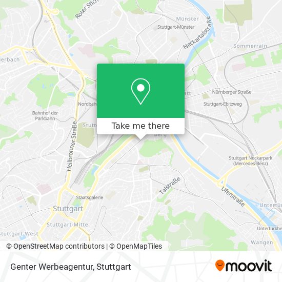 Genter Werbeagentur map