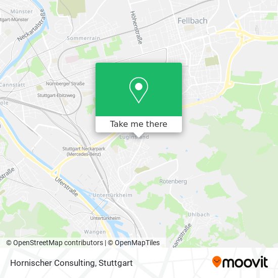 Hornischer Consulting map