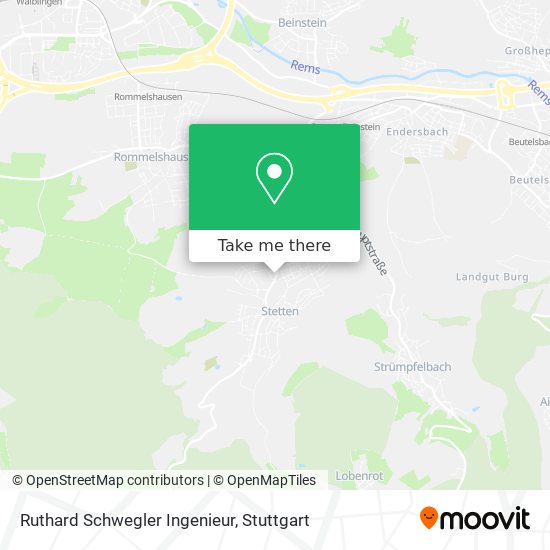 Ruthard Schwegler Ingenieur map