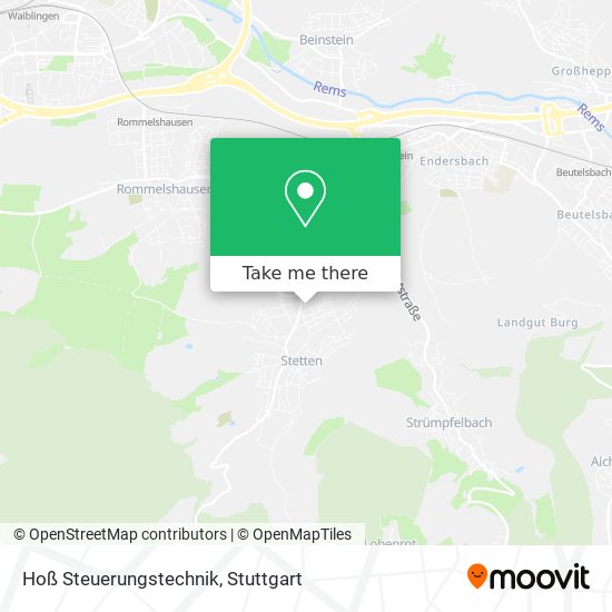 Hoß Steuerungstechnik map