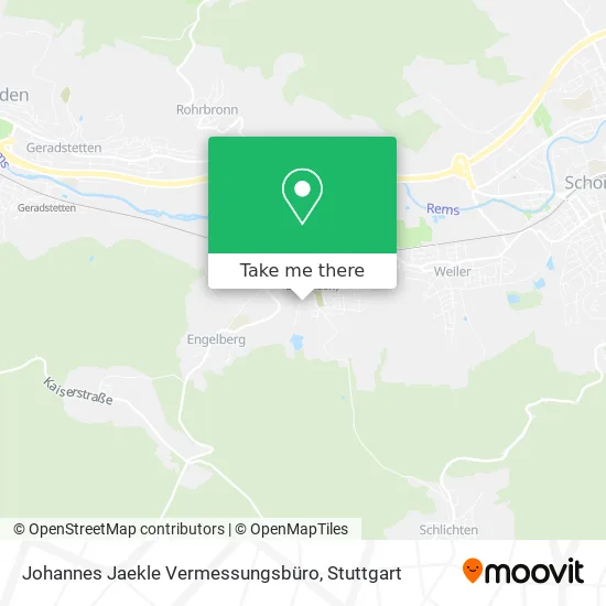 Карта Johannes Jaekle Vermessungsbüro
