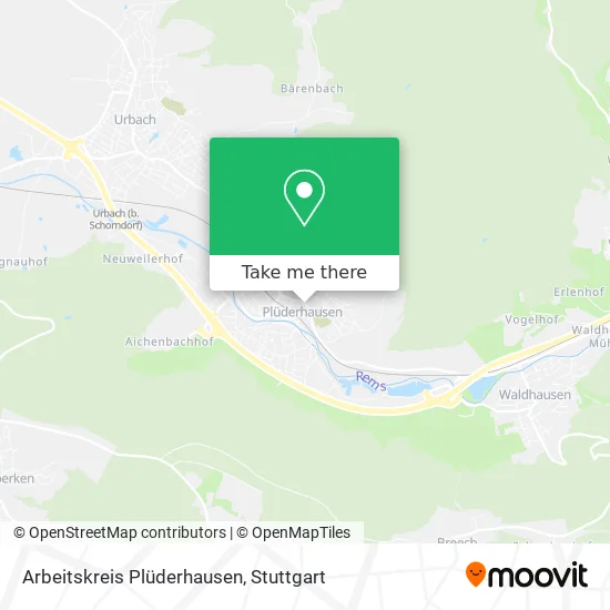 Карта Arbeitskreis Plüderhausen