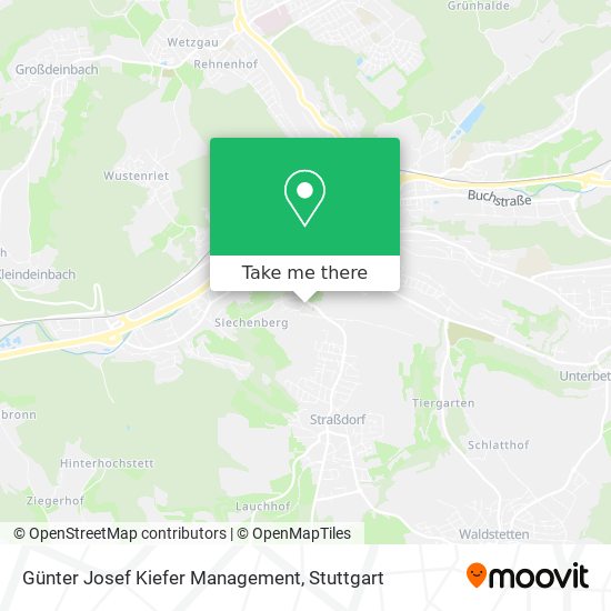 Карта Günter Josef Kiefer Management
