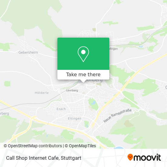 Карта Call Shop Internet Cafe